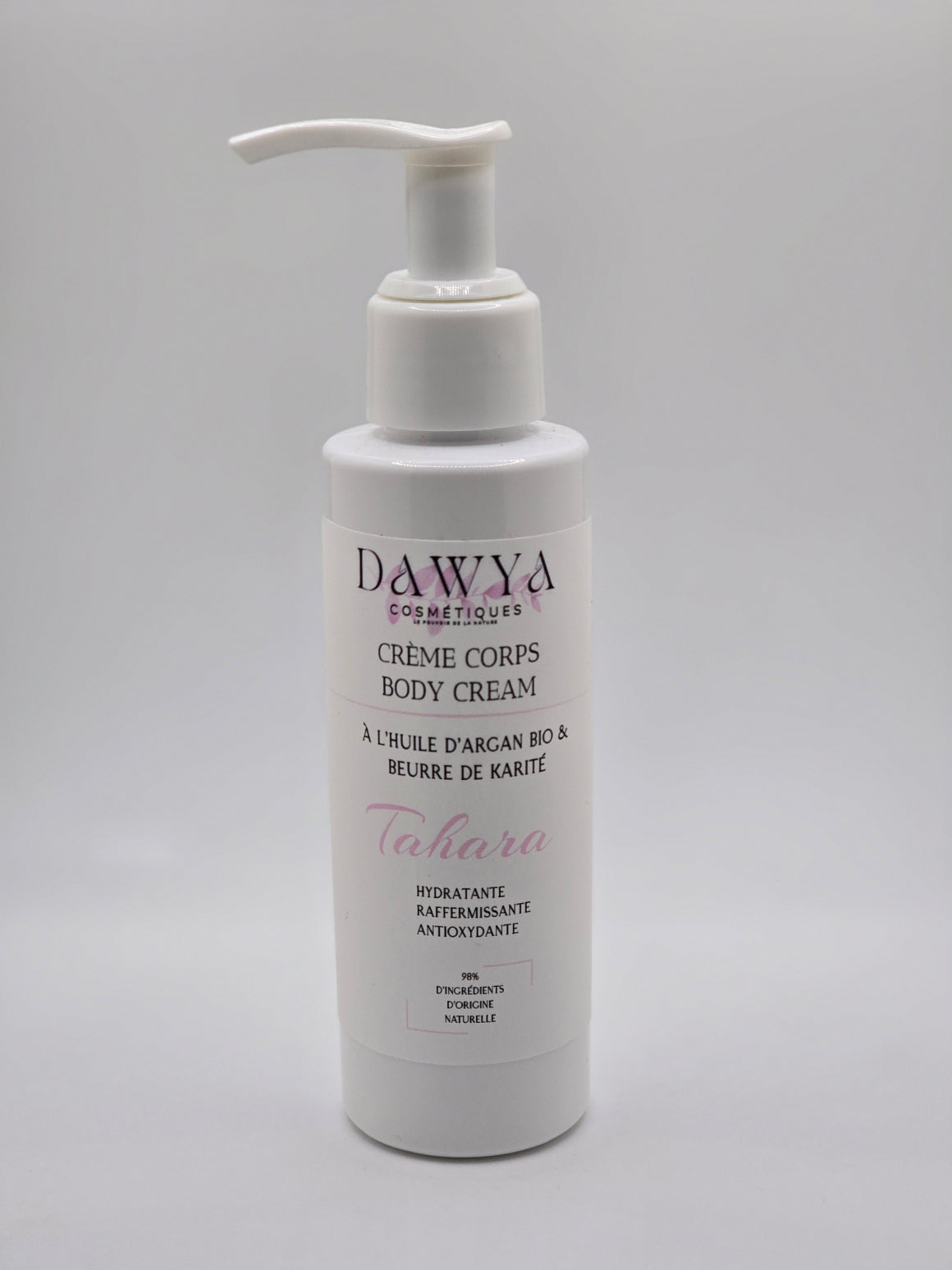 🤍 Crème Corps Tahara 120ML – Douceur, Hydratation & Parfum de Pureté