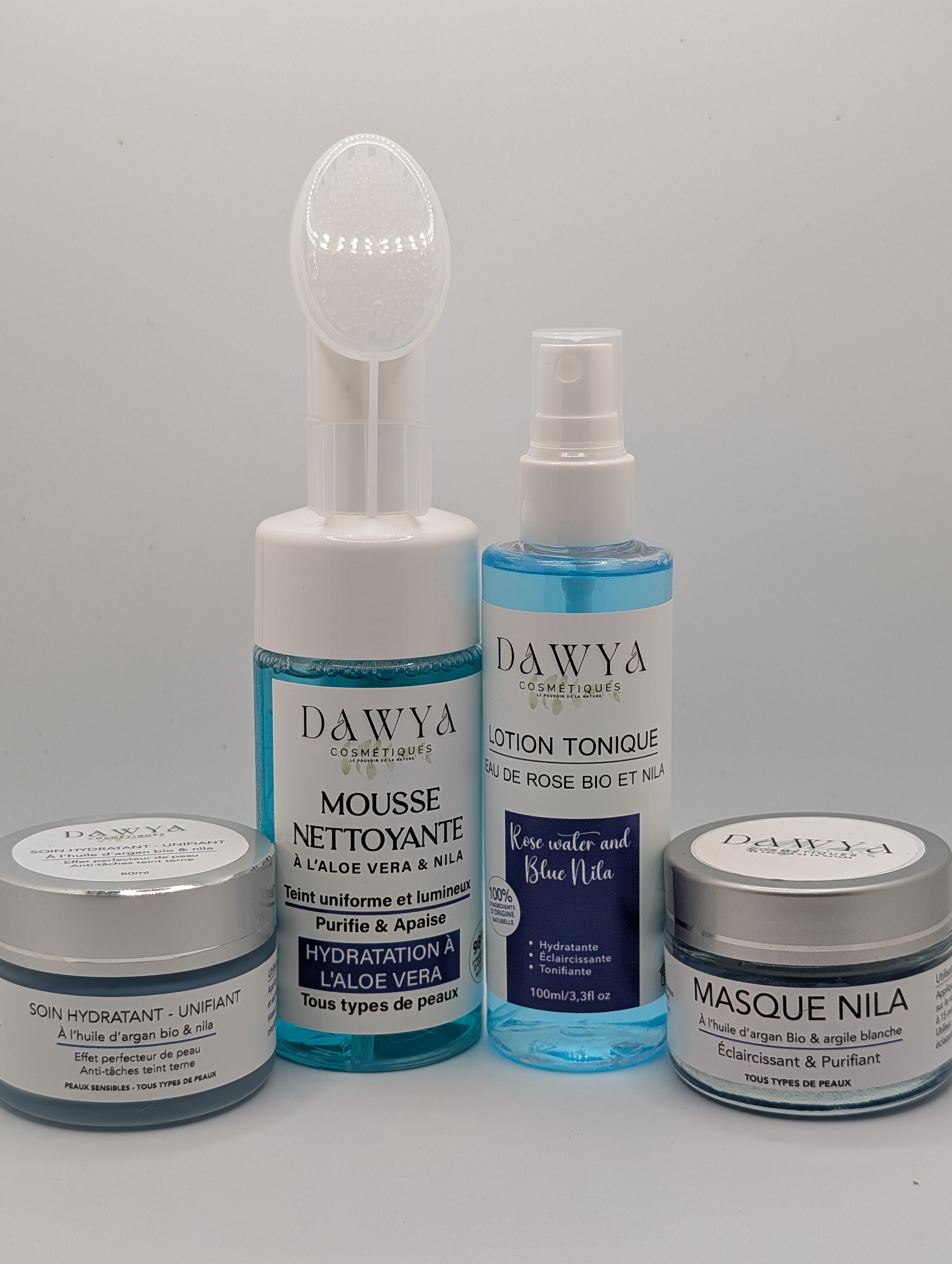 💙 Pack Visage Nila Éclat, Pureté & Hydratation